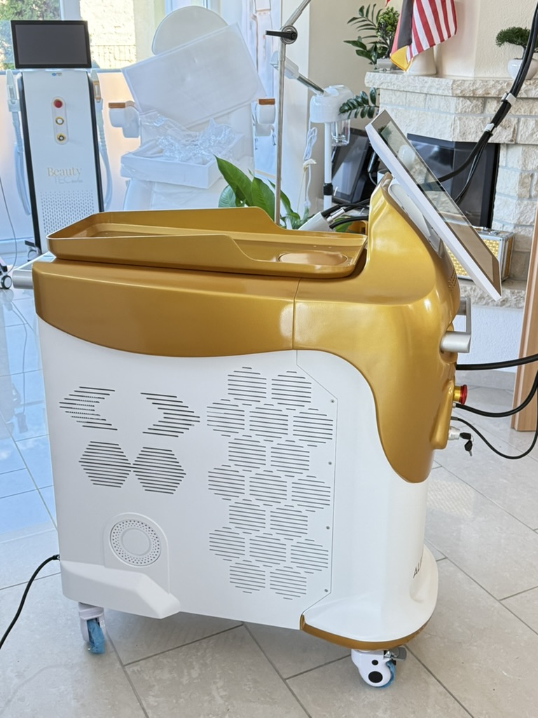 Alix SHARK® Alexandritlaser – Silent Cooling: Hexagon-Belüftung für Dauerleistung